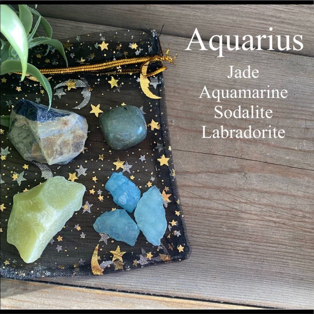 Zodiac Crystal Kit - Aquarius